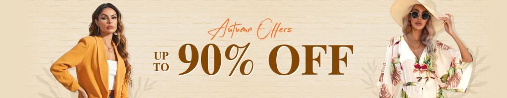 Autumn Offers - Up to 90% OFF